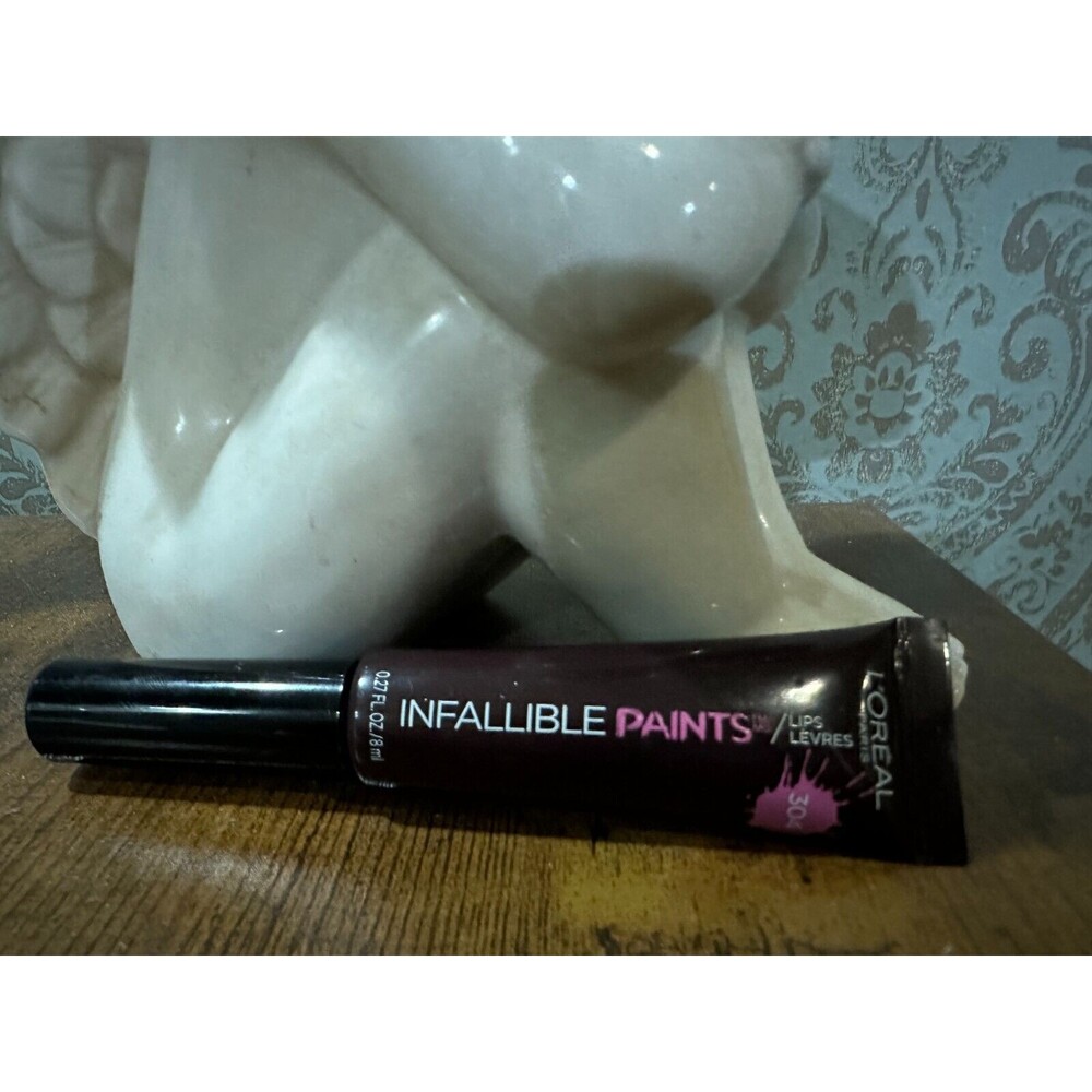 L'oreal Infallible Paints Lip Color 304 Bewitching Bordeaux Makeup New